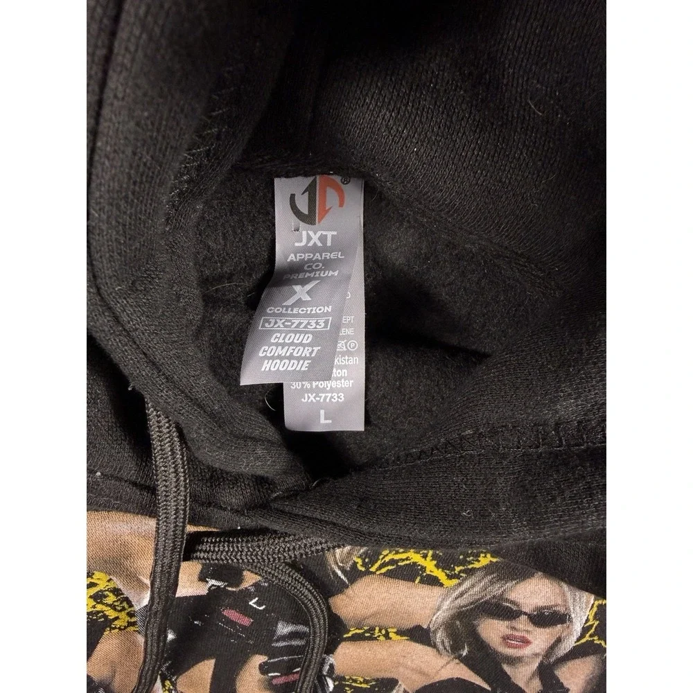 Tate McRae Miss Possessive Tour Hoodie Black Size L Concert Merch JXT Apparel